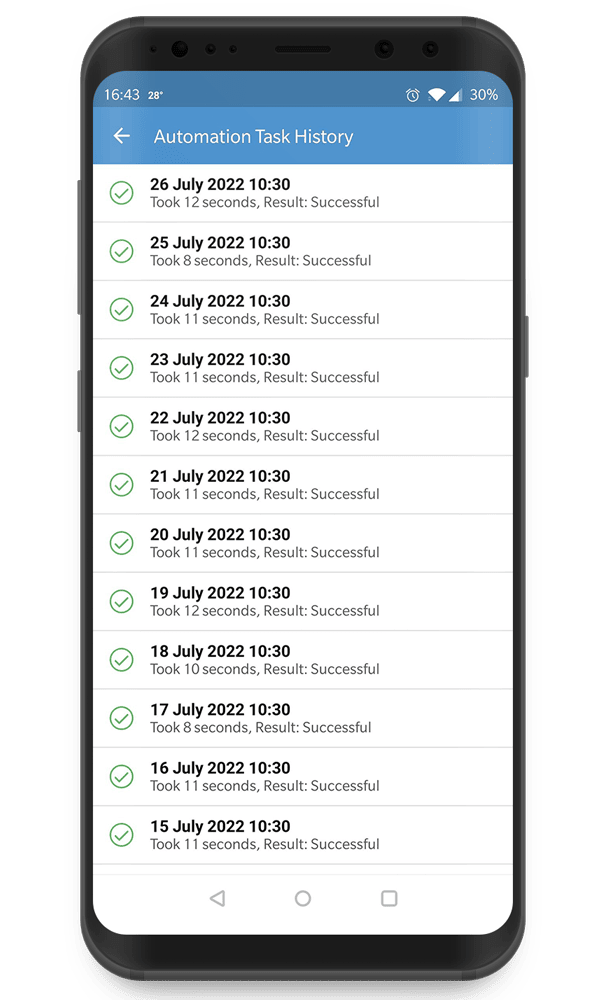Remote Control Mobile App for Android