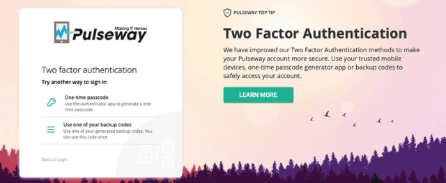 Pulseway stellt eine neue verbesserte Version der Zwei-Faktor-Authentifizierung vor