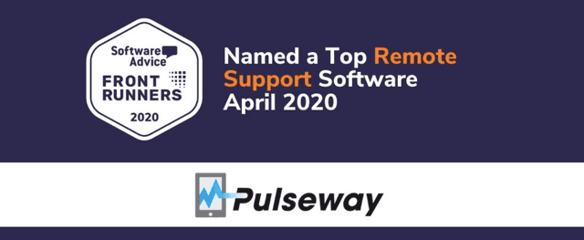 Pulseway ocupó el puesto número 1 en software de soporte remoto de 2020