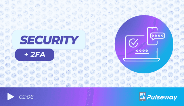 Security and 2FA